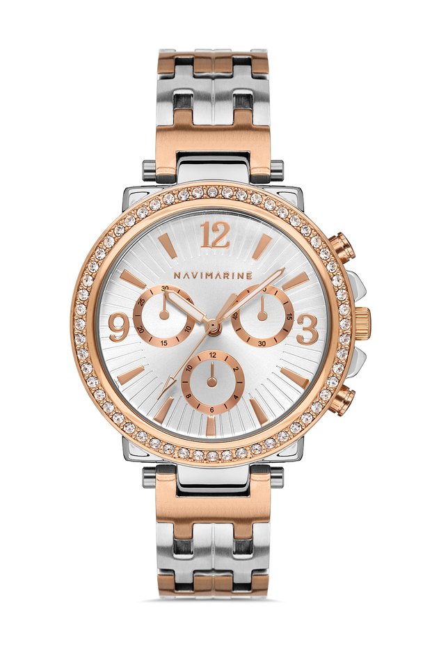 (INFRACIOUS GOLDEN WATCH) NAVIMARINE WOMEN'S WRISTWATCH