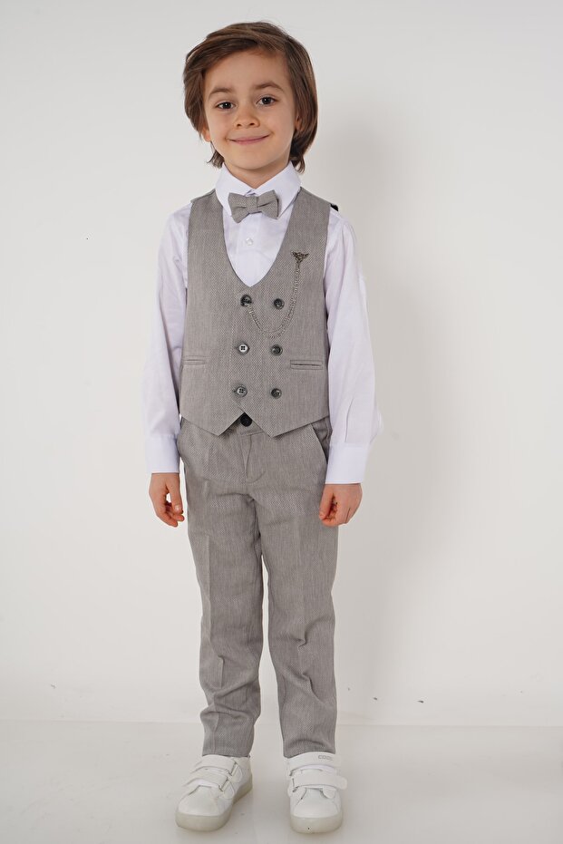 PLANET Boy's Suit with Vest