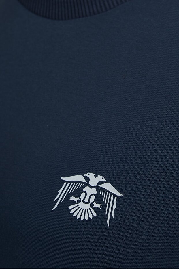 Kısa Kollu Pamuklu Basic T-shirt - 3