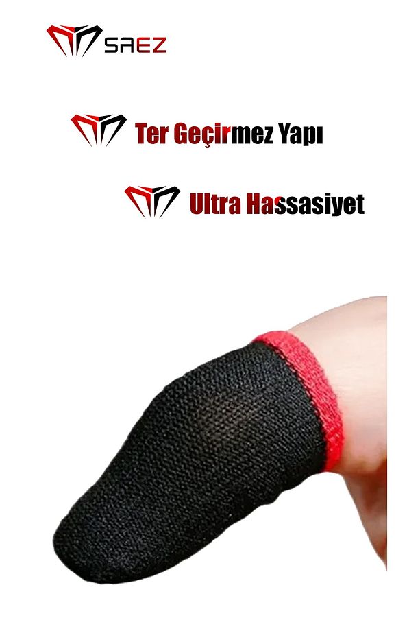 Pubg Parmaklık Eldiveni 2 Çift 4 Adet E-spor Mobile Parmak Eldiven Ultra Hassasiyet - 2