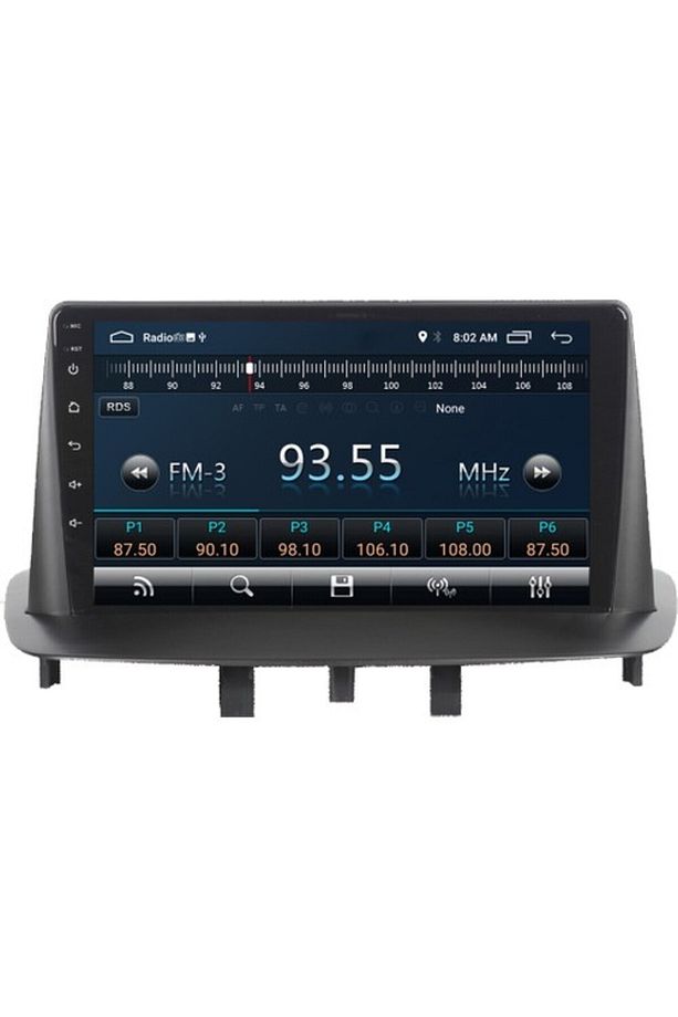 Renault Megane 3 Android Carplay Navigasyon Multimedya QLED Ekran-2gb Ram - 4
