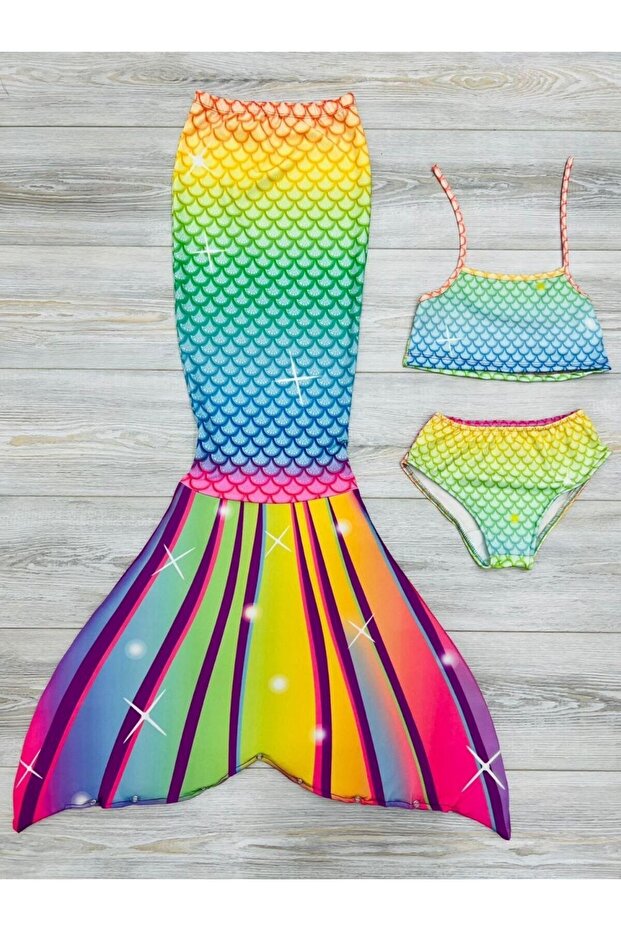 Mermaid Swimsuit and Costume Set