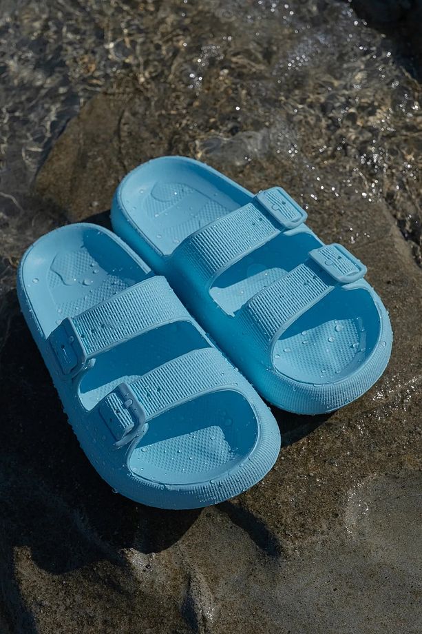 Yazlık Yumuşak Kalın Tabanlı Unisex Günlük Terlik - 3