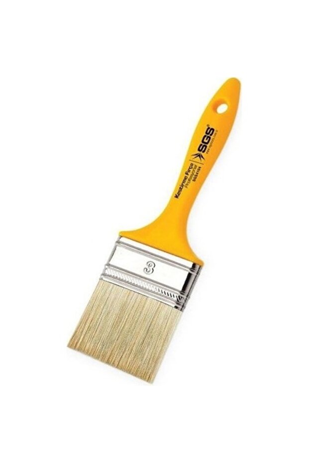 Yellow Cutting Brush No: 3 K.No:3