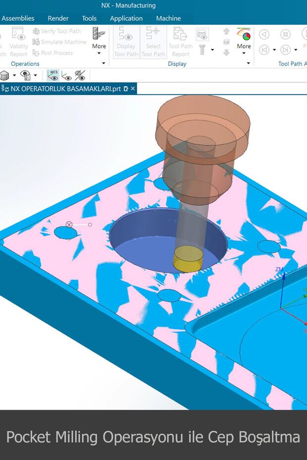 Siemens Nx 2212 Cam Video Ders Eğitim Seti - 3