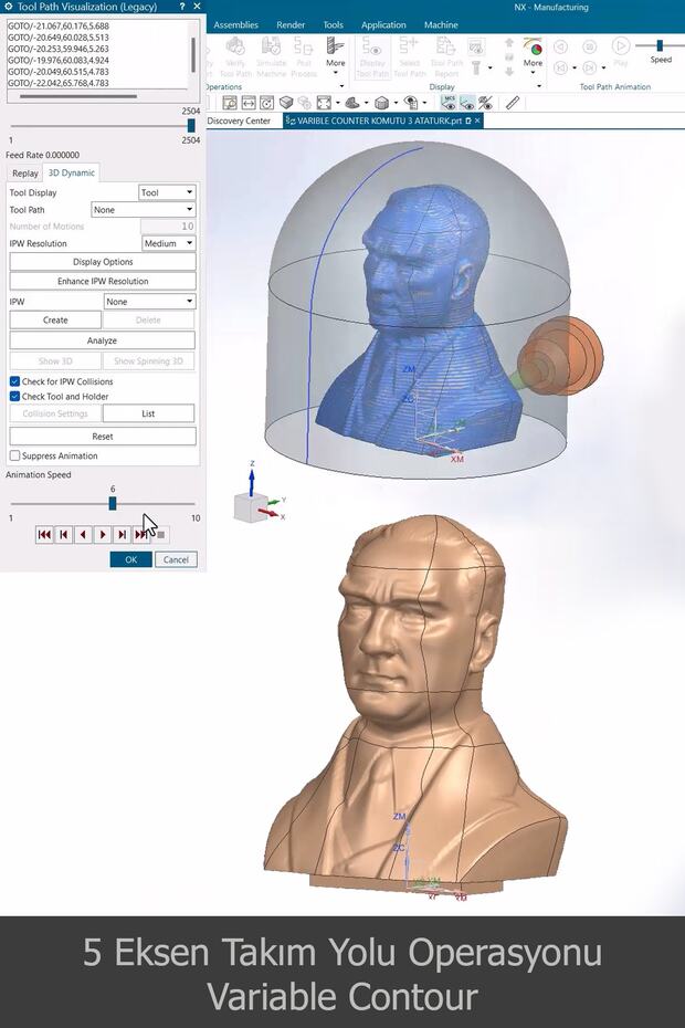 Siemens Nx 2212 Cam Video Ders Eğitim Seti - 6