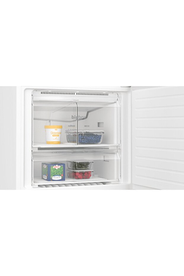 BD3076WEVN E Enerji Sınıfı 578 Lt Alttan Derin Donduruculu NoFrost Buzdolabı Beyaz - 5