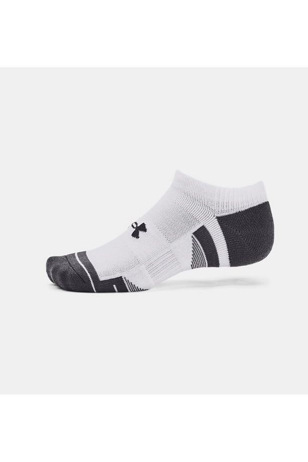 Unisex UA Performance Tech 3’lü Paket No Show Çorap 1379503-100 - 4