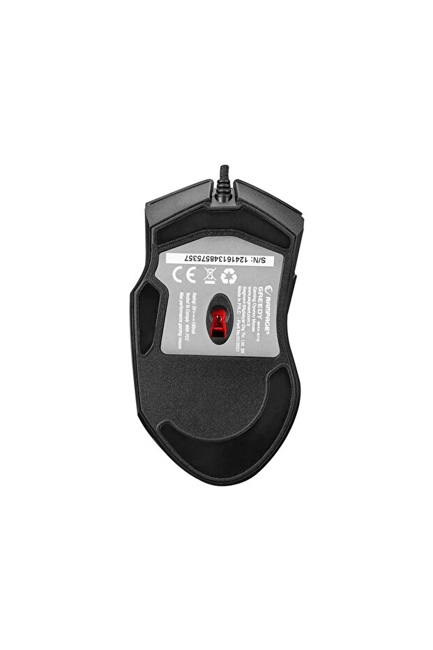 SMX-G72 GreedyY 8 Tuşlu Double Click RGB Makrolu 7200dpi Gaming Mouse Siyah - 6