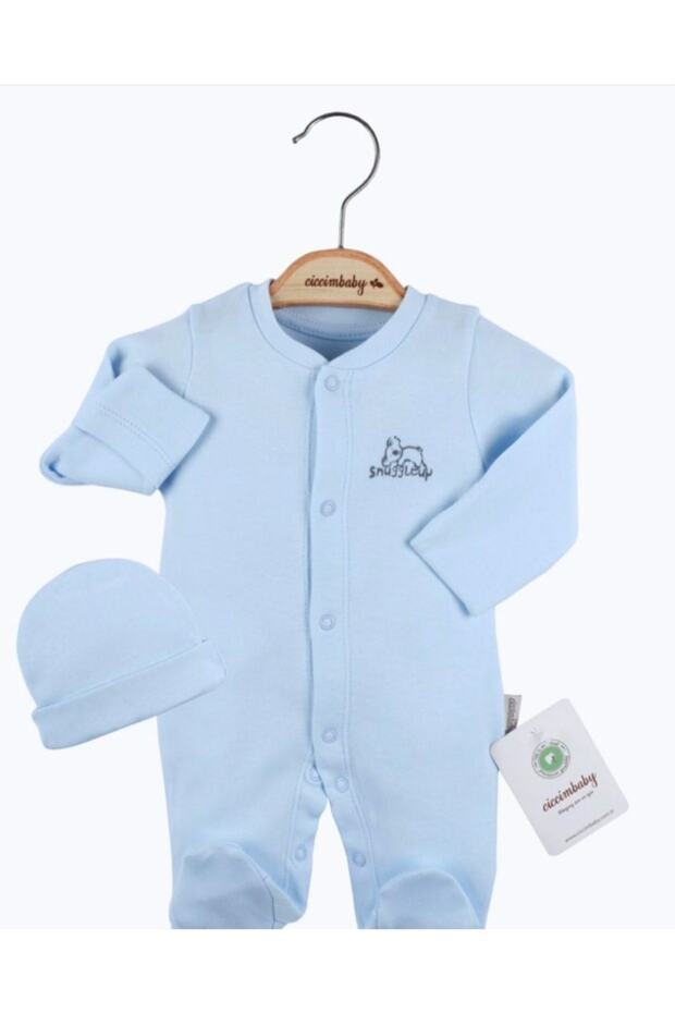 Premature Baby Jumpsuit with Hat