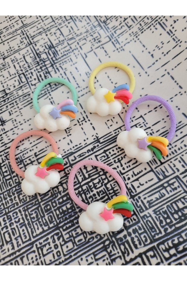 5 Pack Children's Hairpin, Baby Hairpin Elastic Hairpin Cute Mini Hairpin Types Baby-3833