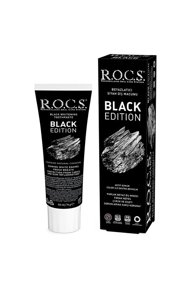 Black Edition Beyazlatıcı Siyah Diş Macunu 60ml - 3