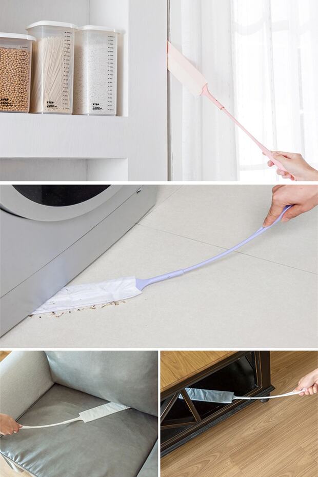 Interface Cleaning Apparatus Under the Refrigerator Under the Laundry Dishwasher Under the Sofa Under the Cabinet Cleaning