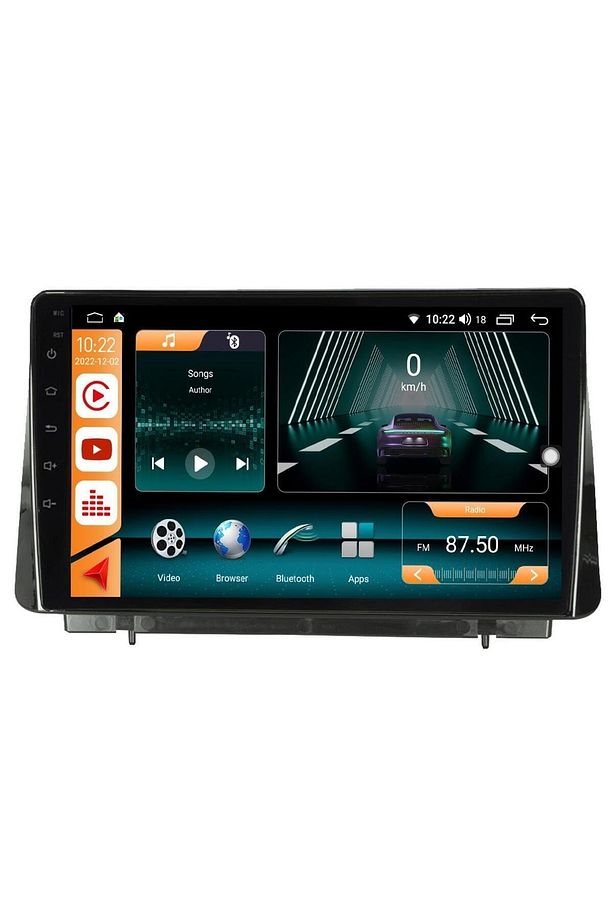RENAULT CLİO 5 ANDROİD 12 CARPLAY ÖZELLİKLİ 8GB RAM + 128GB HDD NAVİGASYON MULTİMEDYA EKRAN - 6