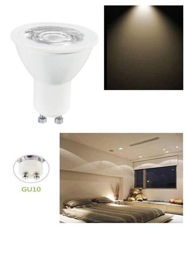 Ledvalue 4,5-5w (50W) Led Spot Ampul Gu10 Gün Işığı (3 ADET) - 3