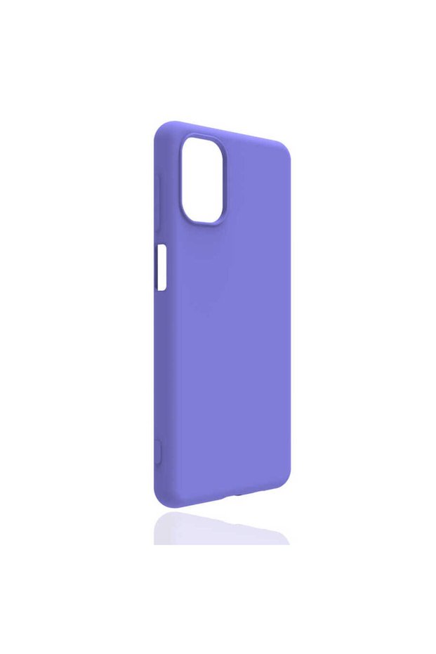Samsung Galaxy M51 Case Soft Matte Color Soft Silicone Case Piping