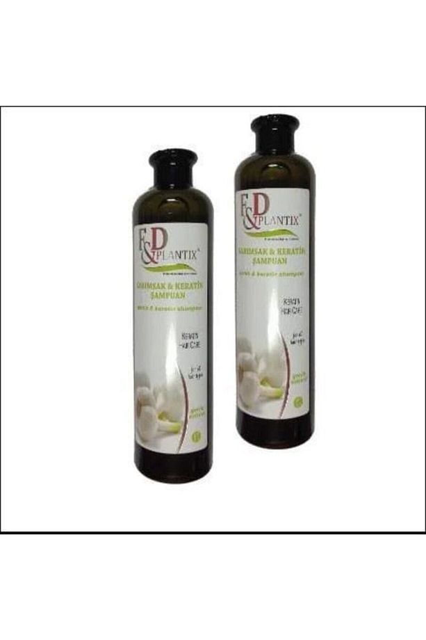 Plantix Sarımsak Ve Keratin Şampuanı700ml 2li - 1