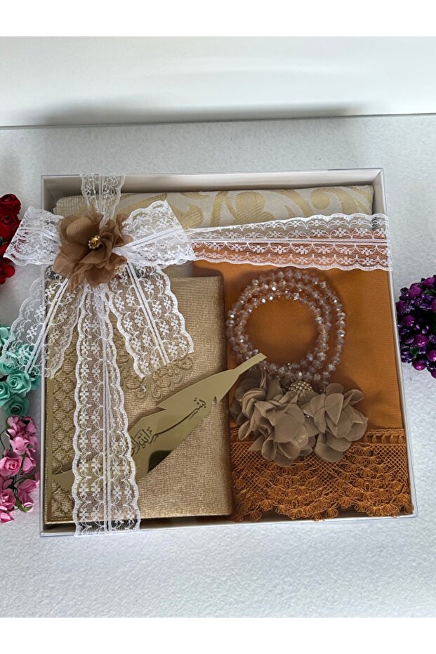 Gelin damat bohça seccade seti - 4