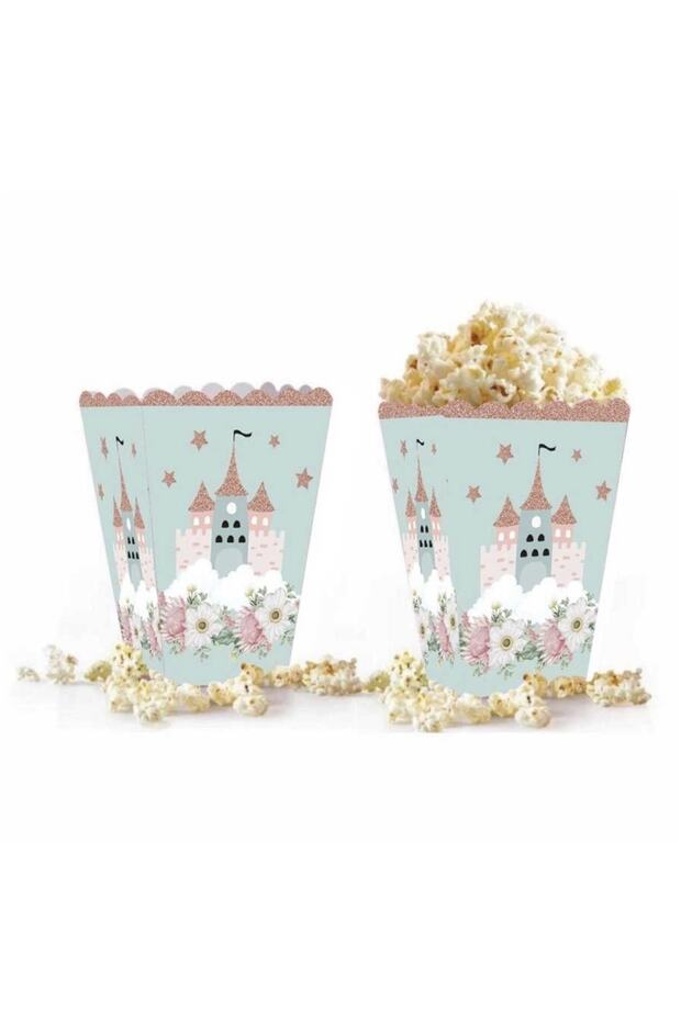 Prenses Temalı Tabak Bardak Mısır Kutusu - 4