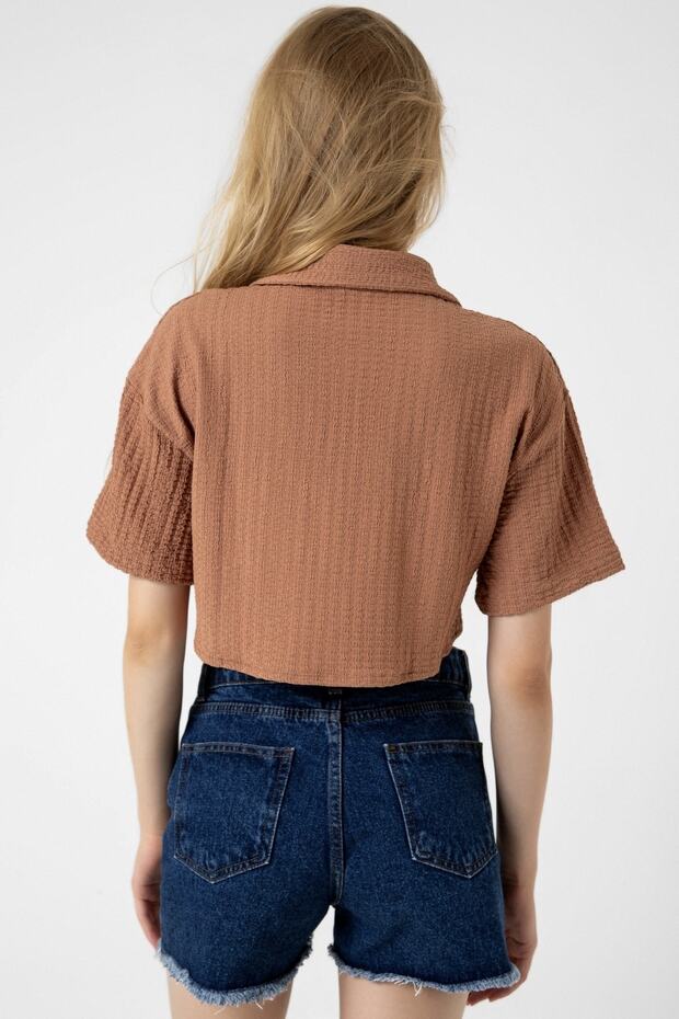 Bürümcük Crop Shirt - 6