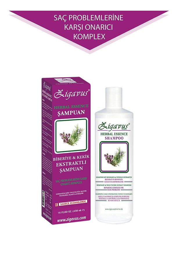 Rosemary Ve Kekik Ekstraktlı Şampuan 450 ml - 2