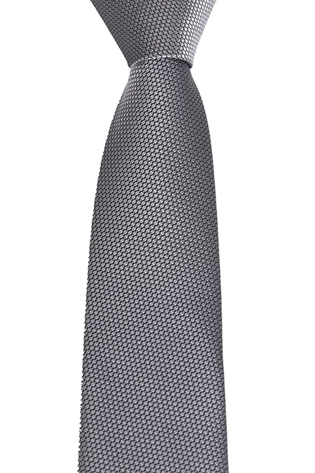 Gri Mendilli Kravat Smdk-19 - 1