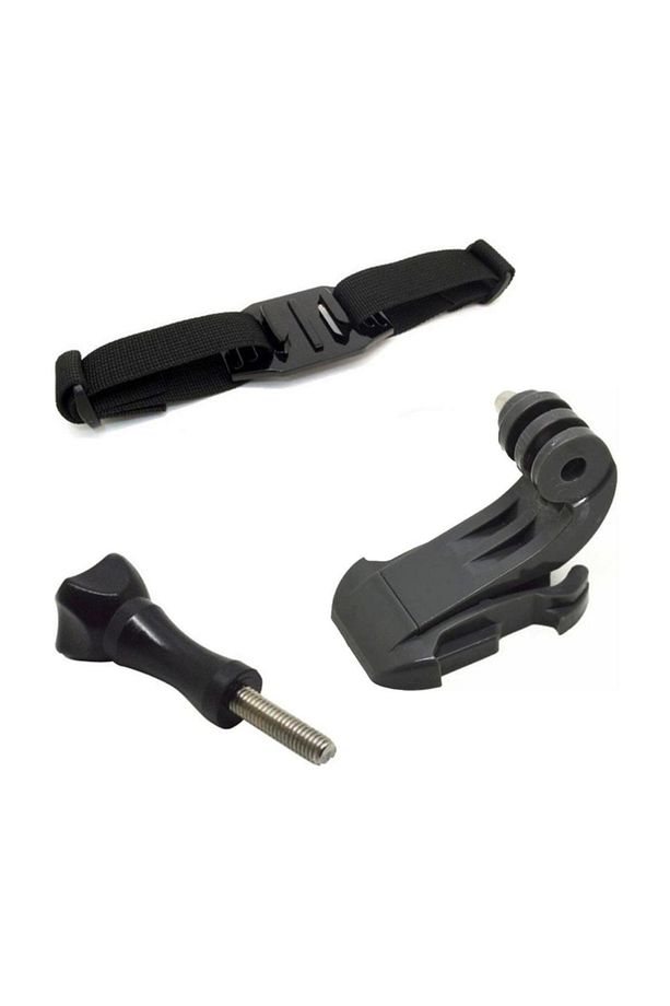 Hava Delikli Kask Aparatı Ve Jhook Hızlı Çıkar Bağlantılı 3lü Set - 4