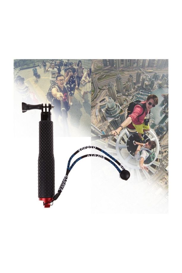 EKEN H9R Suya Dayanıklı Teleskopik Kaliteli Monopod Selfi Çubuk - 3