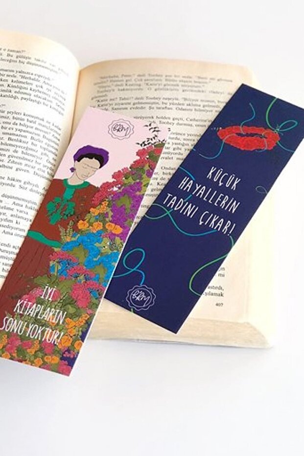 Frida Motto Bookmark 2 Pieces