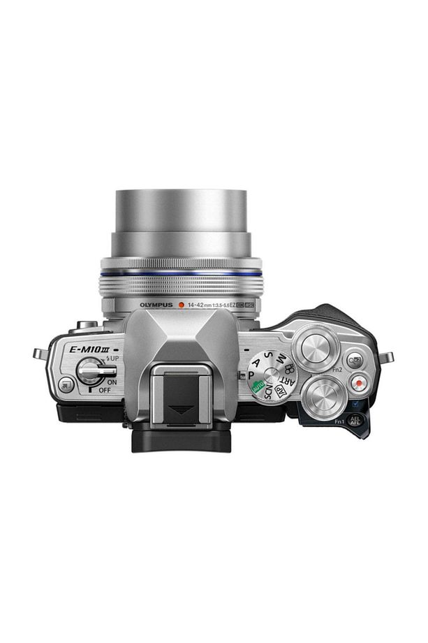OM-D E-M10 Mark III 14-42 EZ + 40-150 (Gümüş) - 4