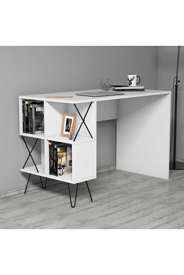 Extra Çalışma Masası - Beyaz - 1