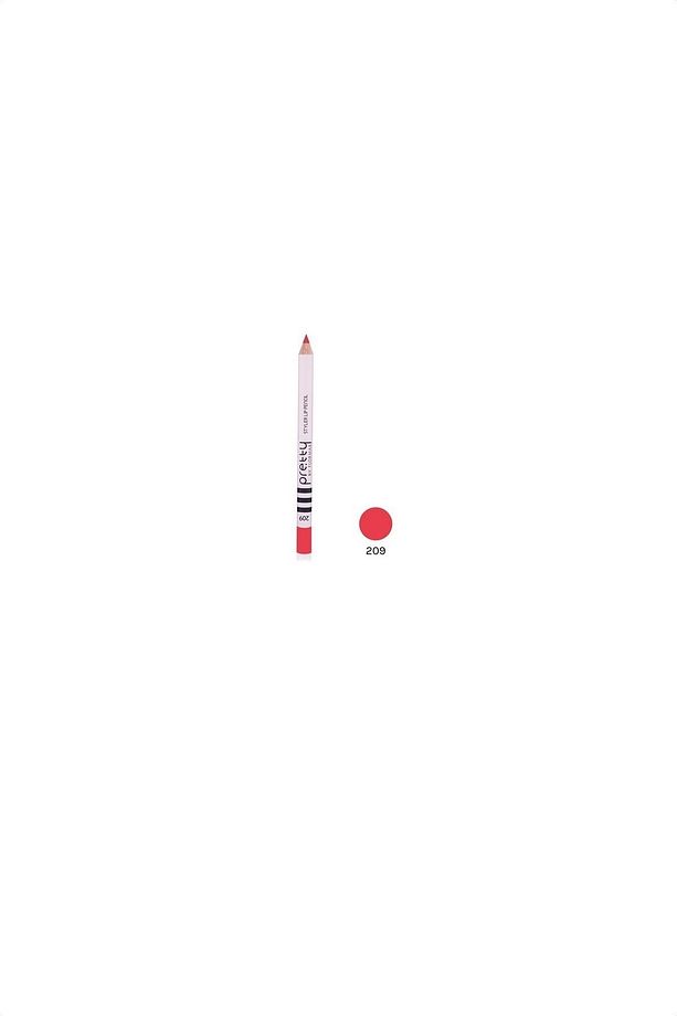 Dudak Kalemi - Pretty By Flormar Styler Lipliner 209 Rose Satin 8690604469819 - 1