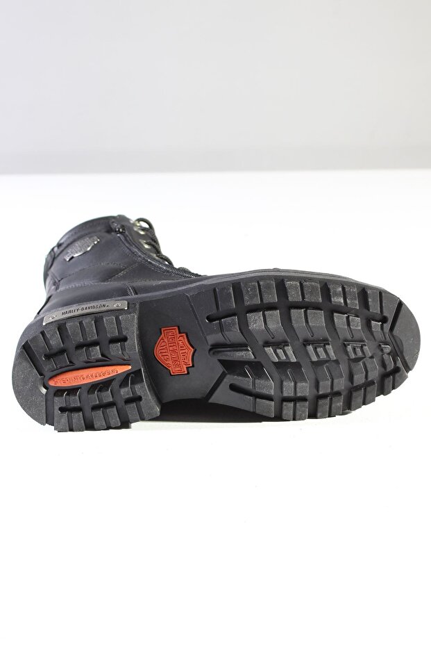 025m100552 Rıddıck Black Deri Kauçuk Erkek Bot - 7