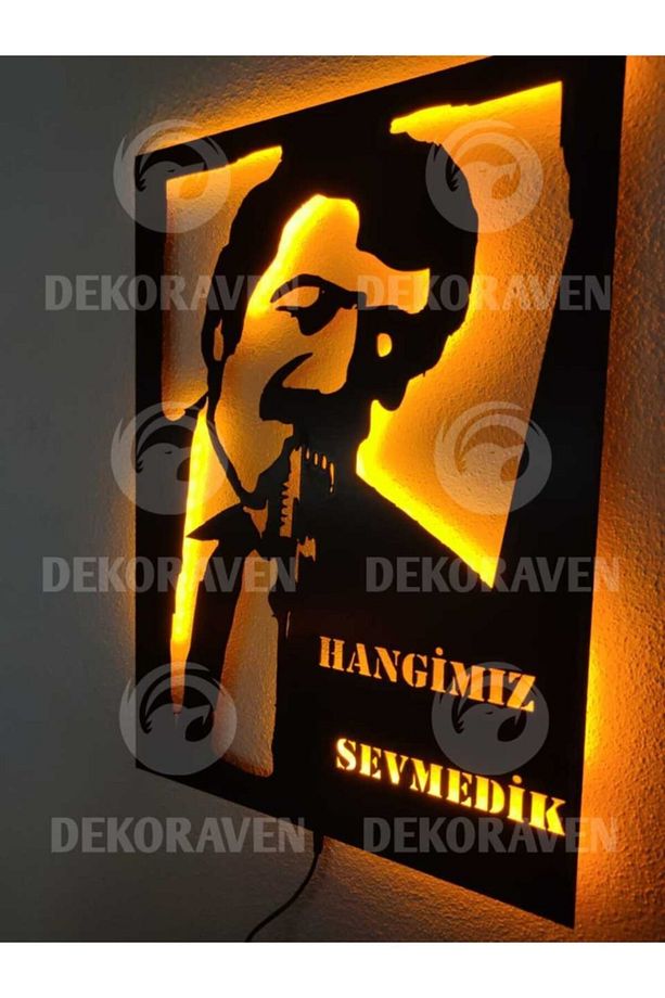 Müslüm Gürses Led Işıklı Tablo - 2