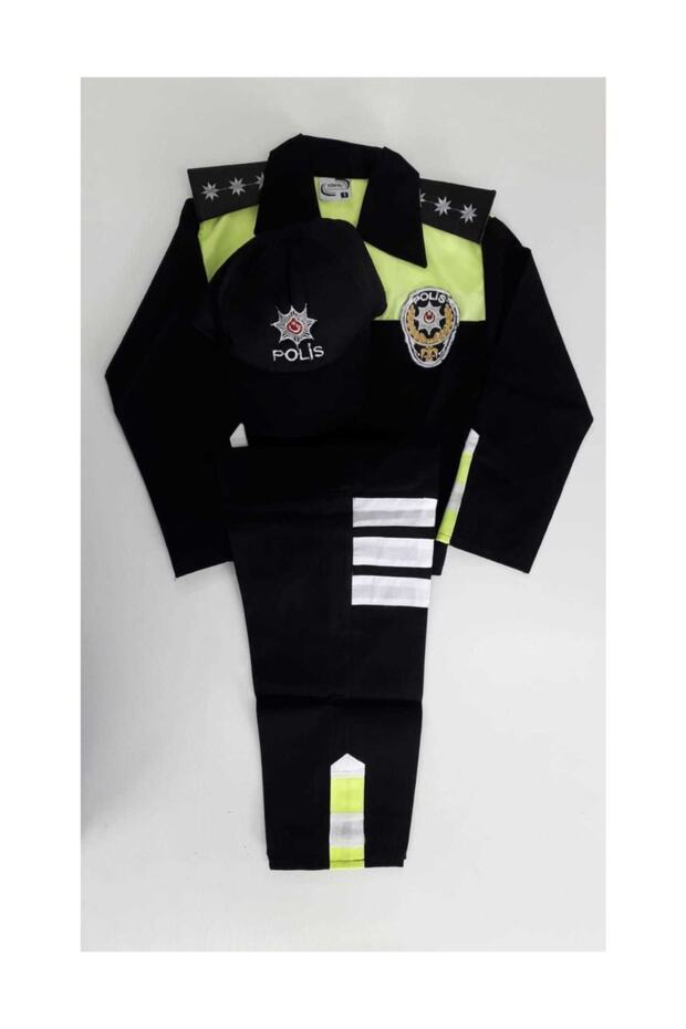Children's Hawk Traffic Police Costume Age 1-10