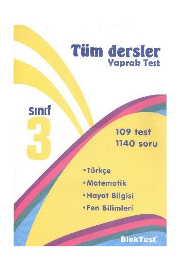 3. Sınıf Tüm Dersler Yaprak Test - 1