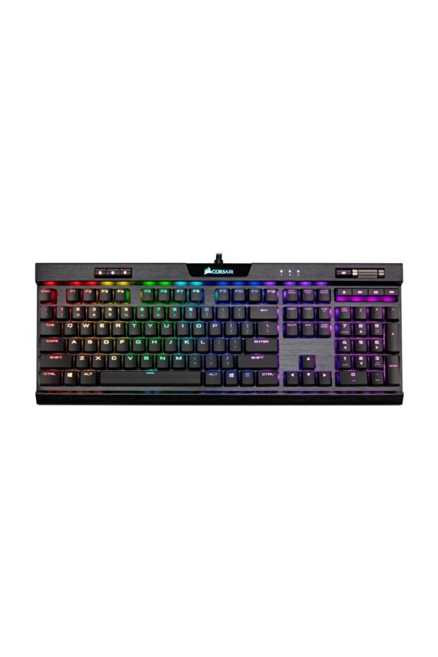 K70 Rgb Mk.2 Low Profile Cherry Mx Speed Switch Türkçe Q Mekanik Klavye Ch-9109018-tr - 2