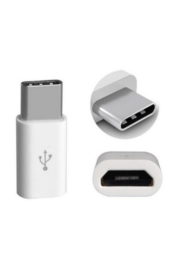 Type C Usb 3.1 To Micro Usb Şarj Çevirici Dönüştürücü Adaptör - 1