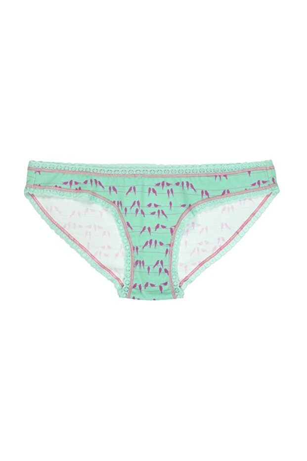 Rich&vibrant Birds - Organic Cotton Bikini Cut Underwear