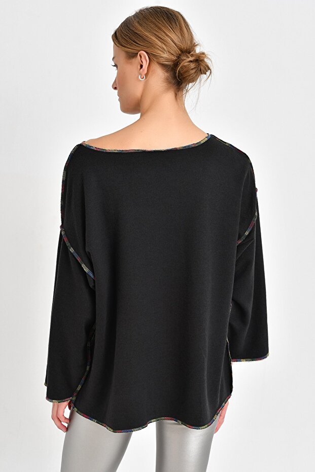 Sweatshirt  Siyah BDE2530 - 3