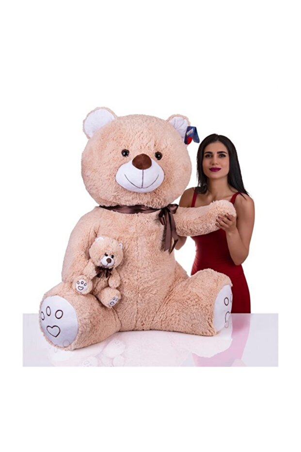 Custom Made 124 Cm Brown Bear with Cub