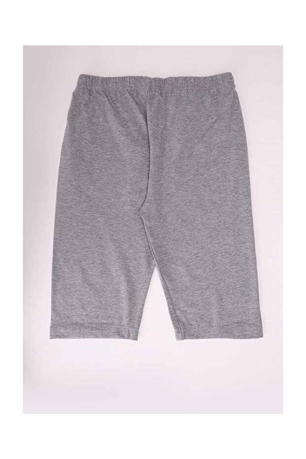 Elastic Waist Short Tights 156| Grey Gray L