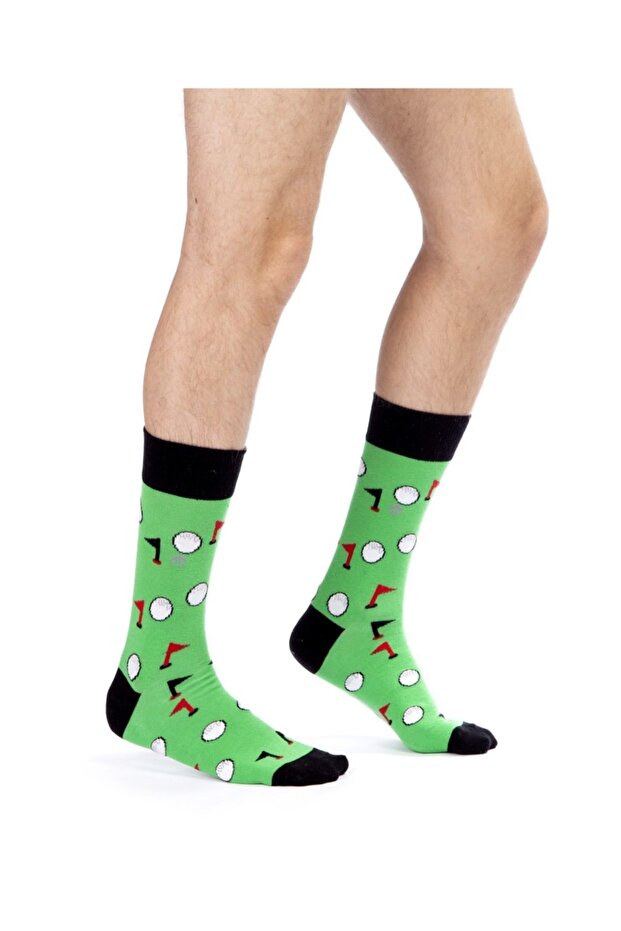 جوارب جولف منقوشة - 1