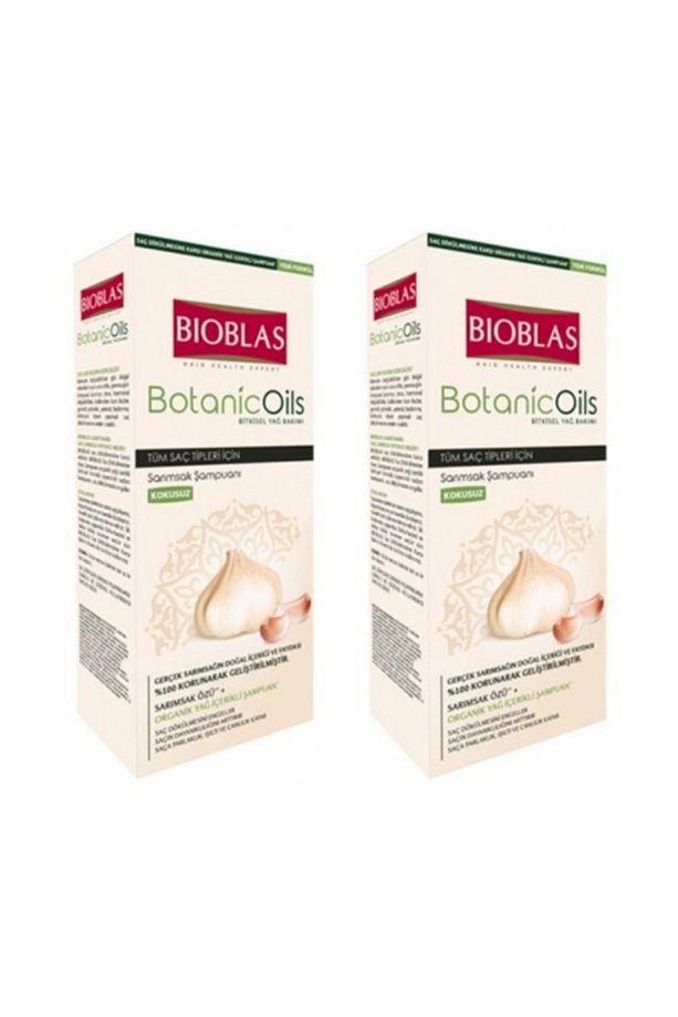 Botanic Oils Sarımsak Özlü Şampuan 360 Ml X 2 Adet - 1