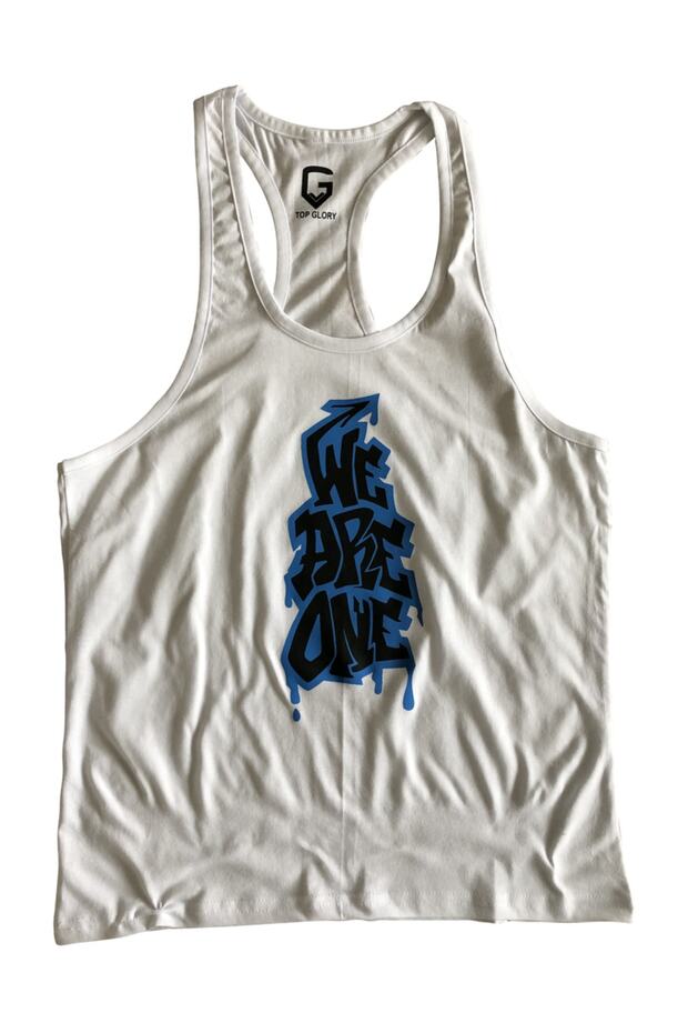 Fitness Gym Tank Top Athlete Athlete 5057 White
