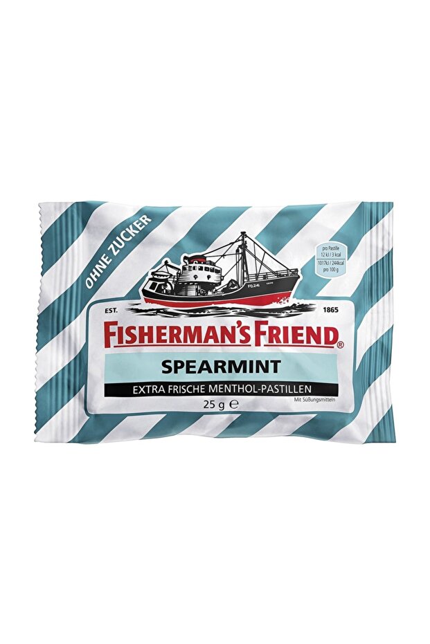 Fısherman's Frıend Spearmınt 25 Gr Menşei Almanya Ohne Zucker - 2