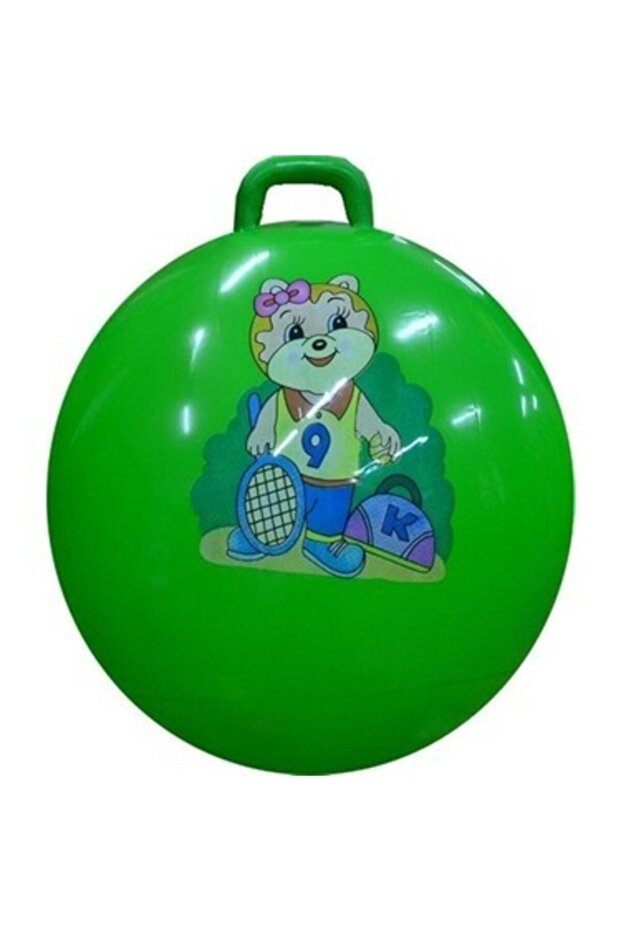 Zıp Zıp Çocuk Plates Topu Yeşil - 1