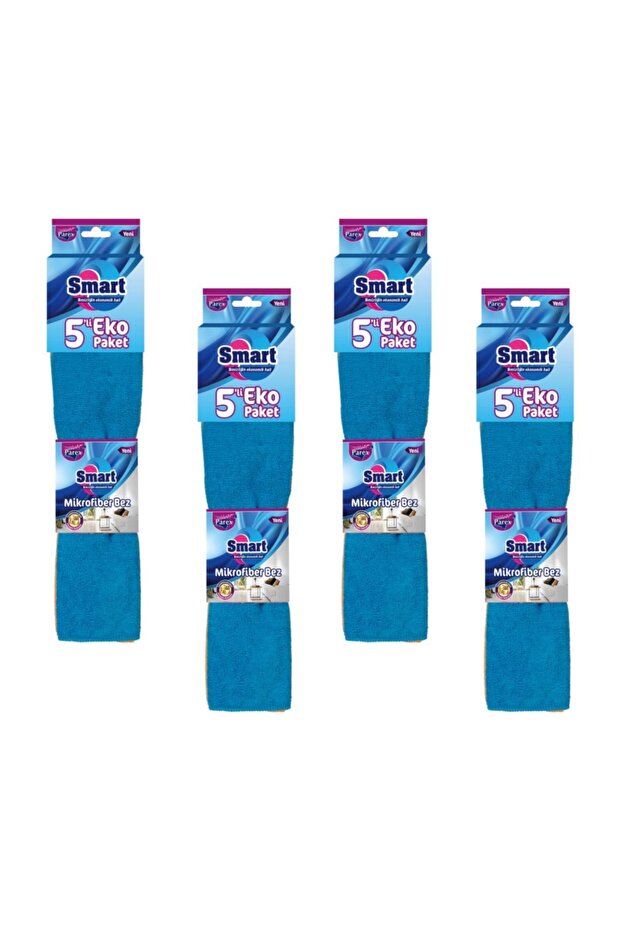 20 Pieces Microfiber Cleaning Cloth Eco Pack