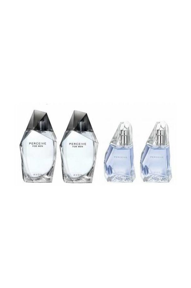 Perceive  Bayan50 ml  Edp (2 Adet)+ Perceive 100 ml Erkek Edt(2 Adet) - 1