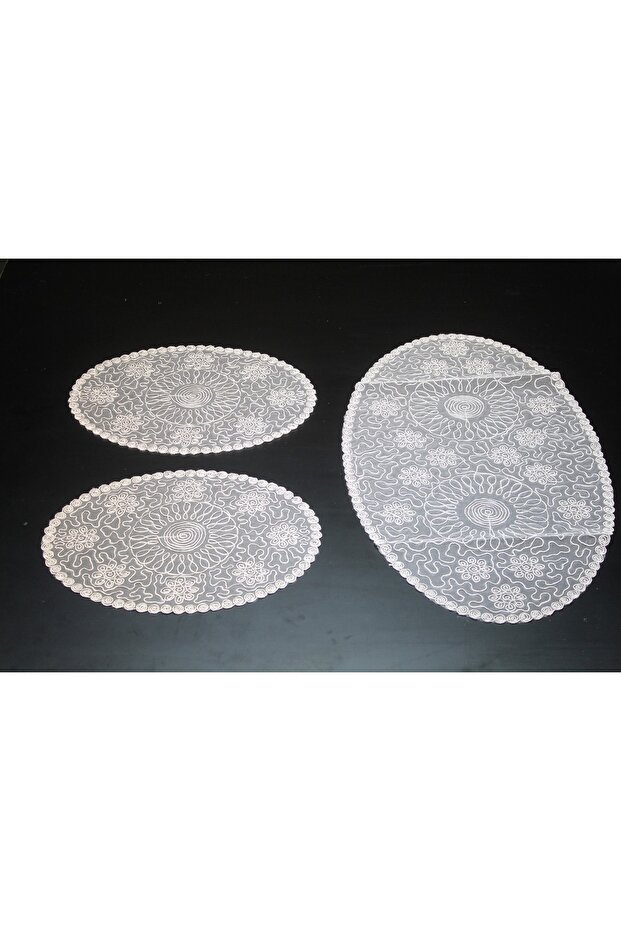 Wicker 3-Piece Coffee Table Set